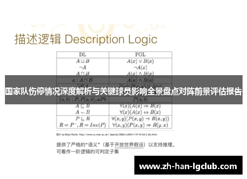 国家队伤停情况深度解析与关键球员影响全景盘点对阵前景评估报告