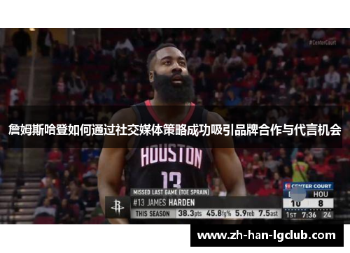 詹姆斯哈登如何通过社交媒体策略成功吸引品牌合作与代言机会